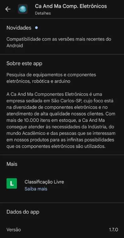 Foto do App